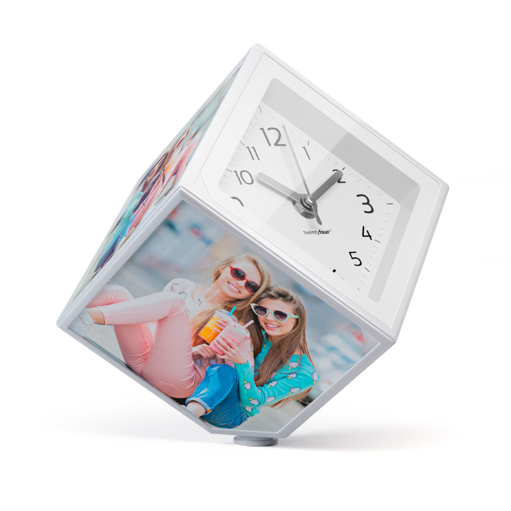 Держатель-часы для фотографий вращающийся Photo-Clock 10x10
