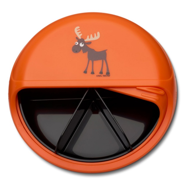 Ланч-бокс для перекусов SnackDISC™ Moose оранжевый
