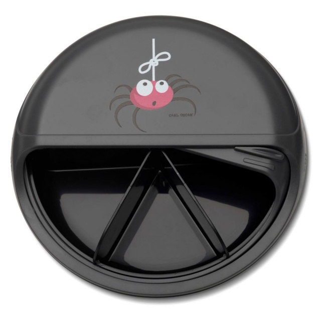Ланч-бокс для перекусов SnackDISC™ Spider серый
