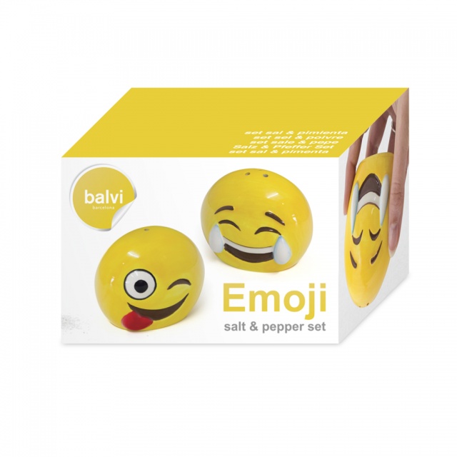 Солонка и перечница Emoji