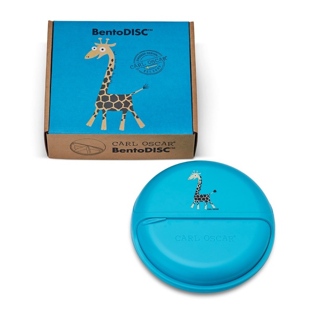 Ланч-бокс для перекусов BentoDISC™ Giraffe бирюзовый