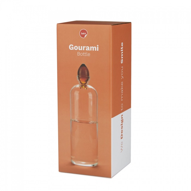 Бутылка для воды Gourami 1.1л оранжевая