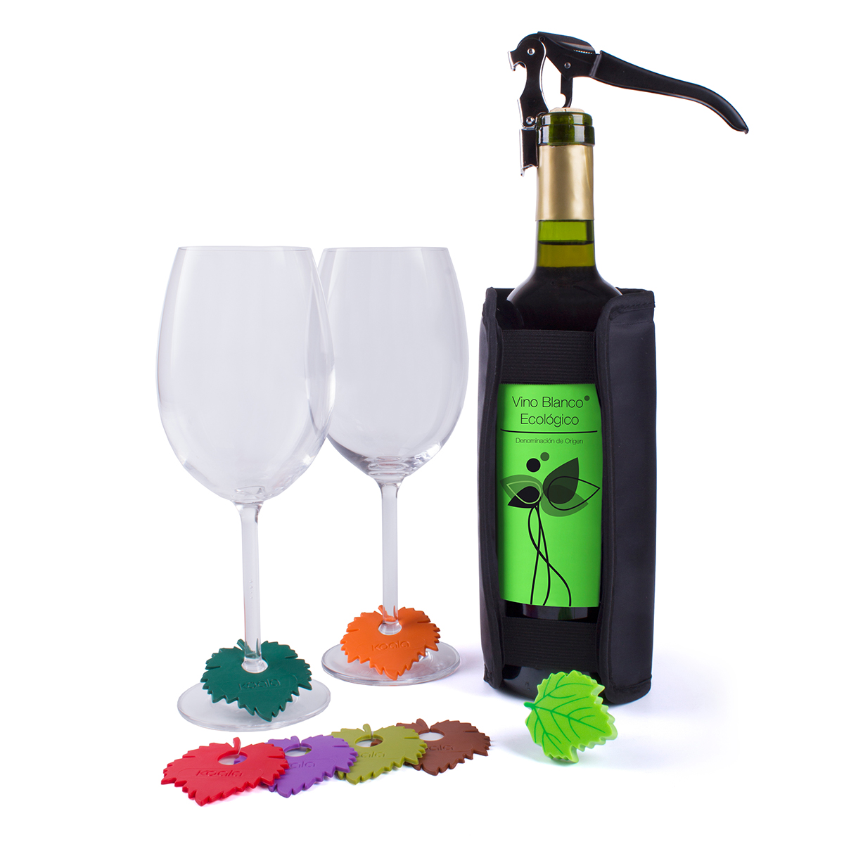 Набор для вина Wine Leaf
