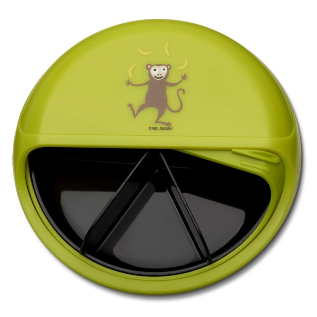 Ланч-бокс для перекусов SnackDISC™ Monkey лайм